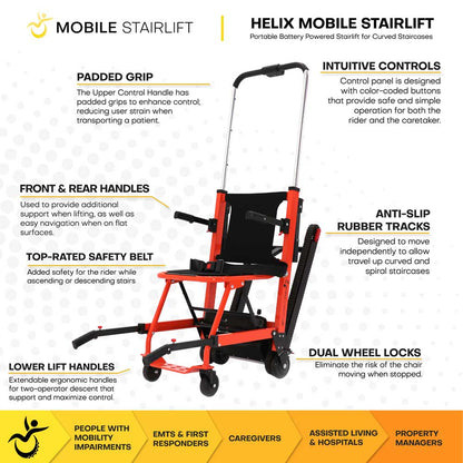 Helix Mobile Stair Lift