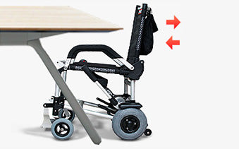 Zinger Folding Power Chair Two Handed Control