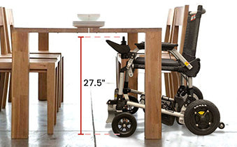 Zoomer Folding Power Wheelchair